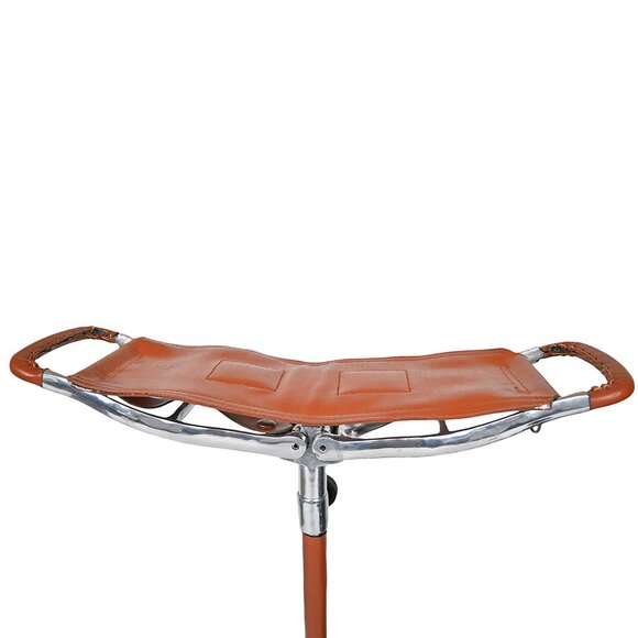 Best Outdoor adventure tool Portable Leather walking Seat Venator Folding Seat - Picture 10 of 14